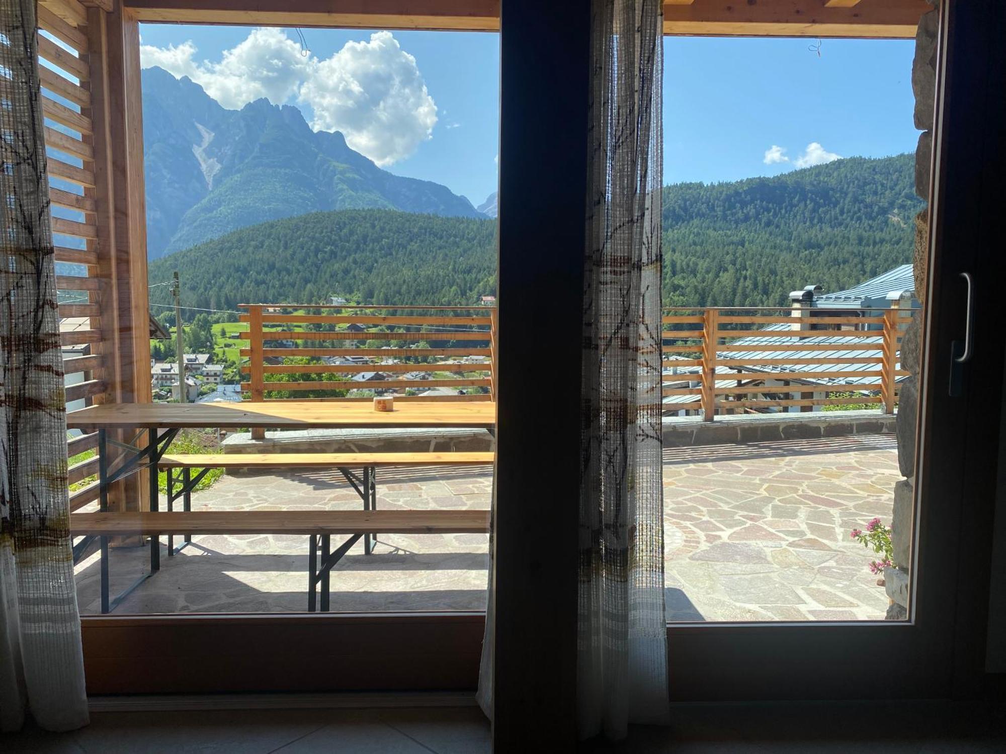Ferienwohnung Reggia Al Sole Pieve di Cadore Exterior foto